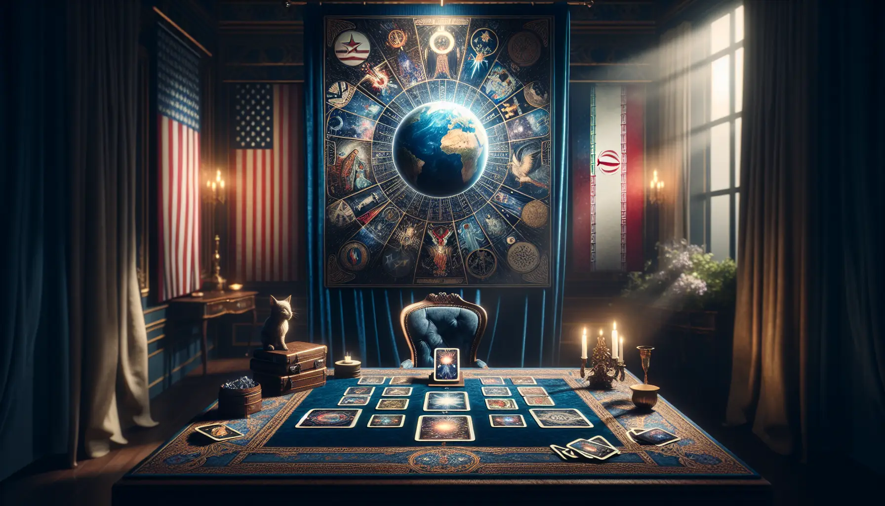 Decoding the Future: A Psychic Tarot Reading of USA vs. Iran 2025