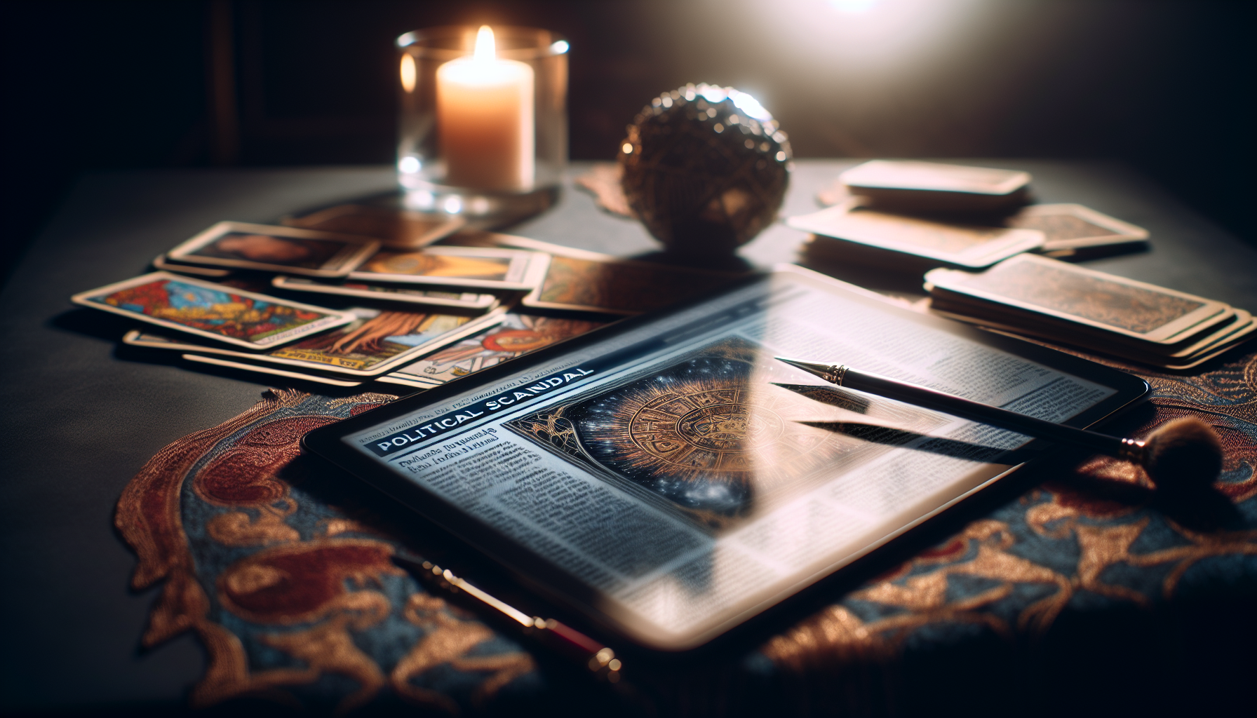 A Major Political Scandal Looms: Insights from a Psychic Reading