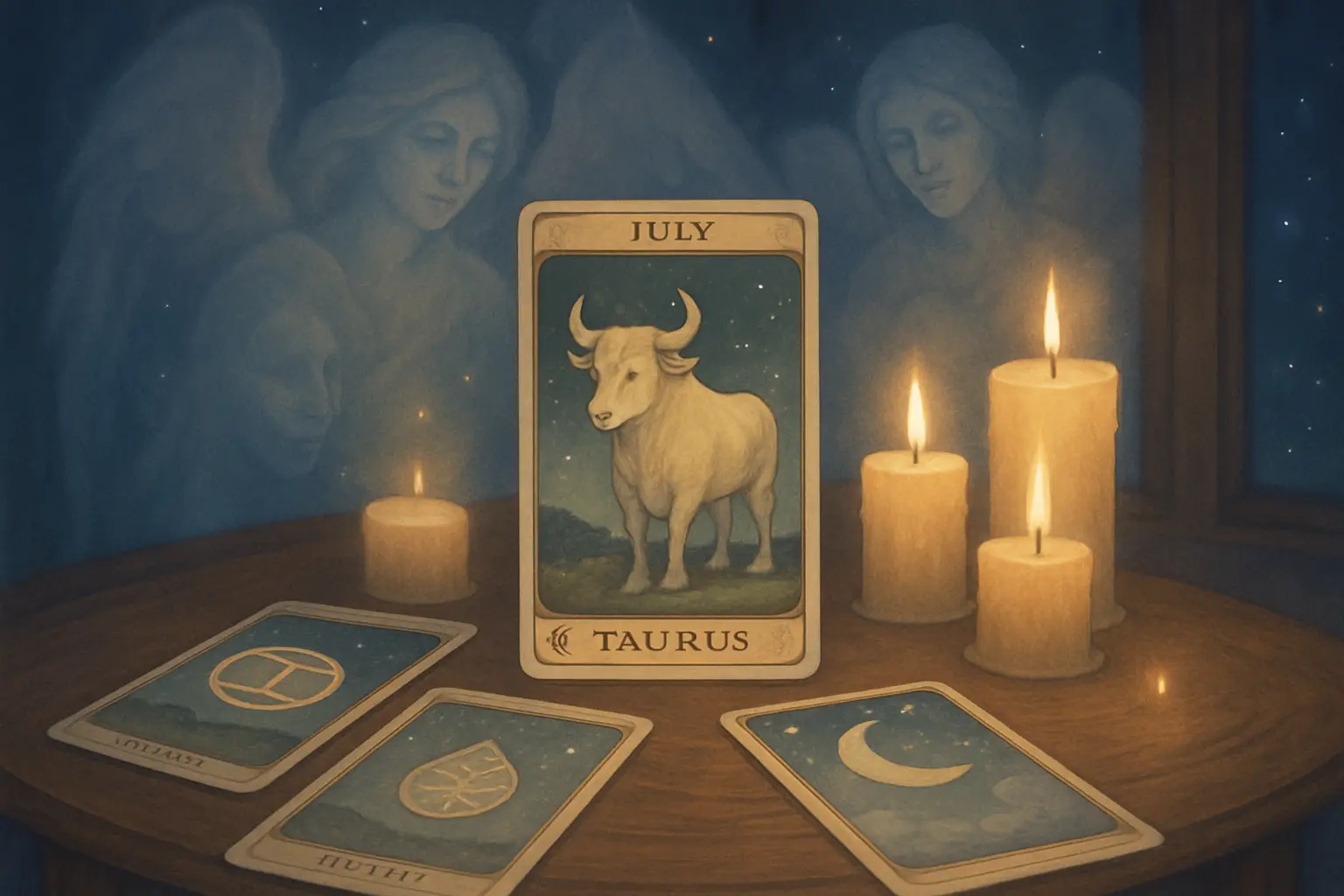 Taurus July 2026 Tarot Reading: Messages from Loved Ones and Guardian Angels