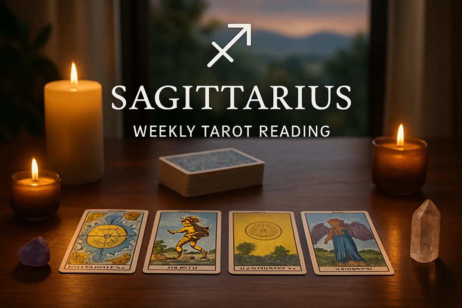 Sagittarius Weekly Tarot Reading: Embrace Change and New Opportunities