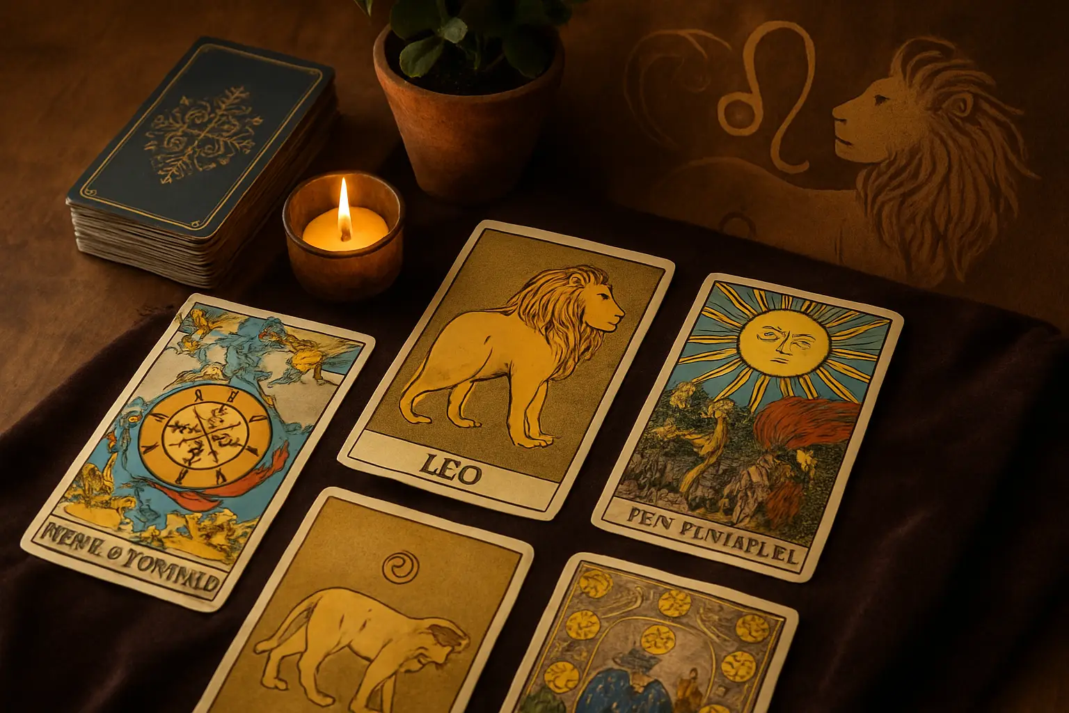 Leo Tarot Reading: Unveiling the Path to Luck and Abundance