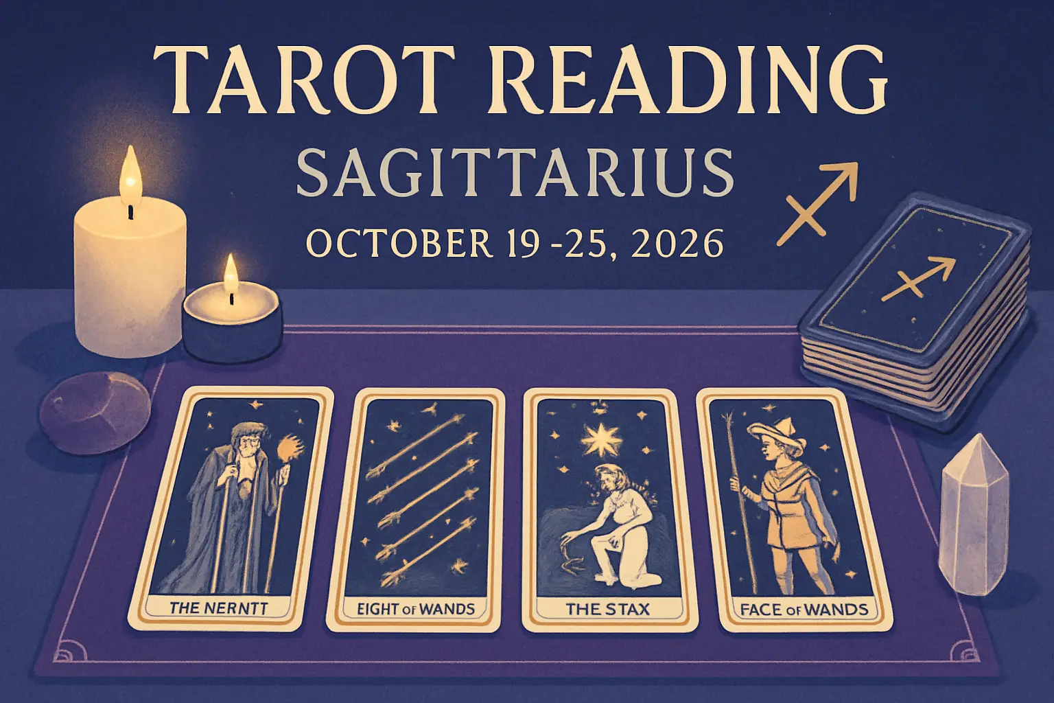 Sagittarius Weekly Tarot Insights: Navigating Energies from October 19 to 25, 2026